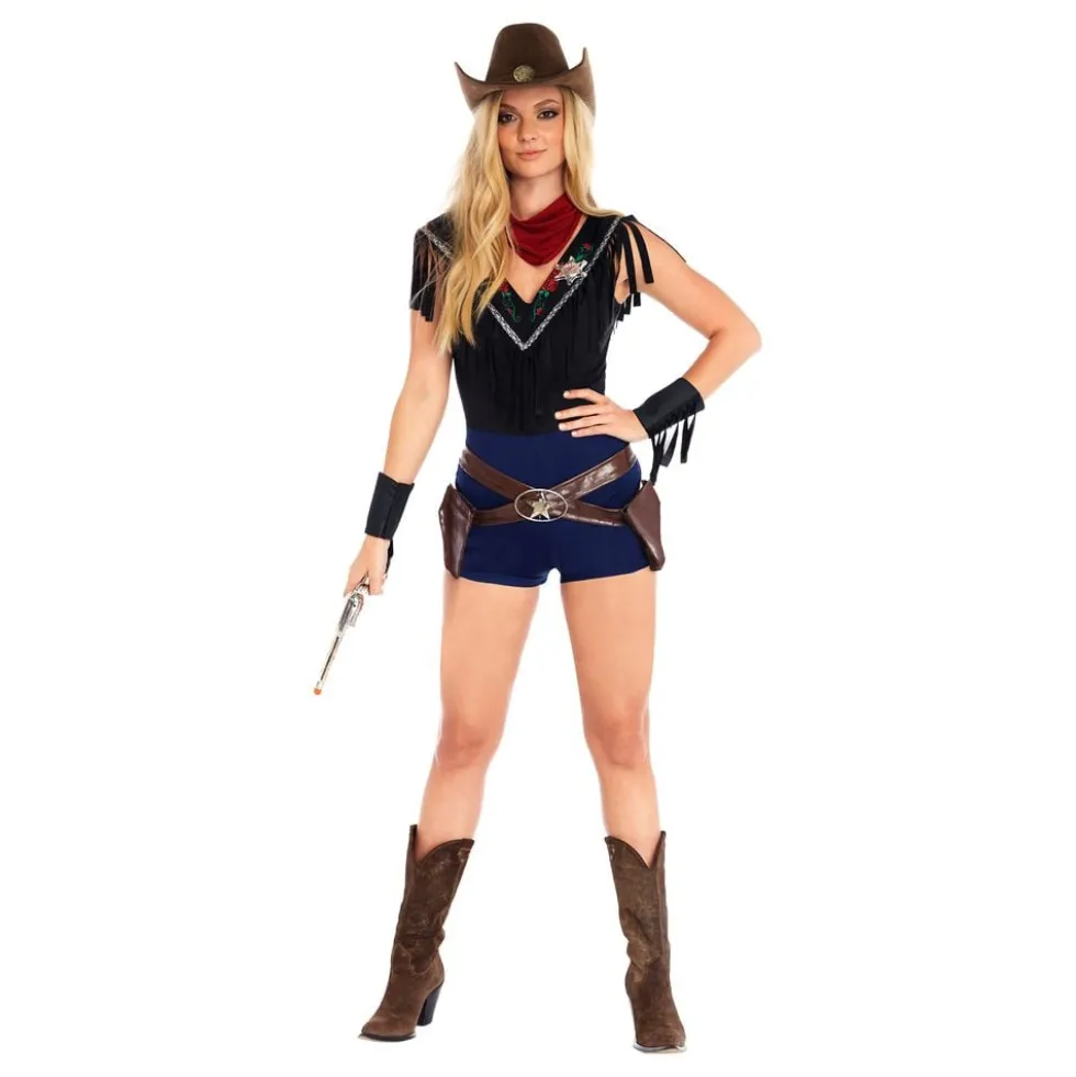 Vilde Vesten Sheriff Deluxe Kostume