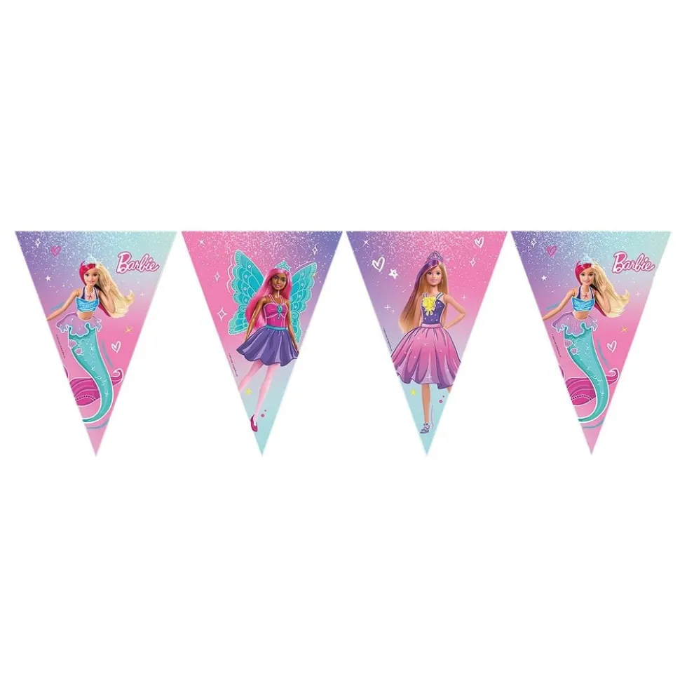Vimpelguirlande Barbie Fantasy
