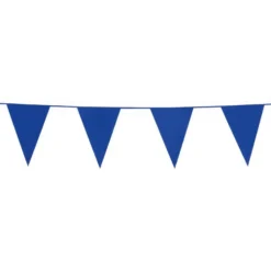 Vimpelguirlande Blå