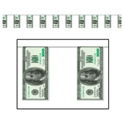 Vimpelguirlande 100-dollarsedler