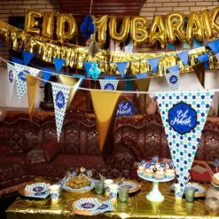 Vimpelguirlande Eid Mubarak