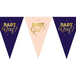 Vimpelguirlande Gender Reveal