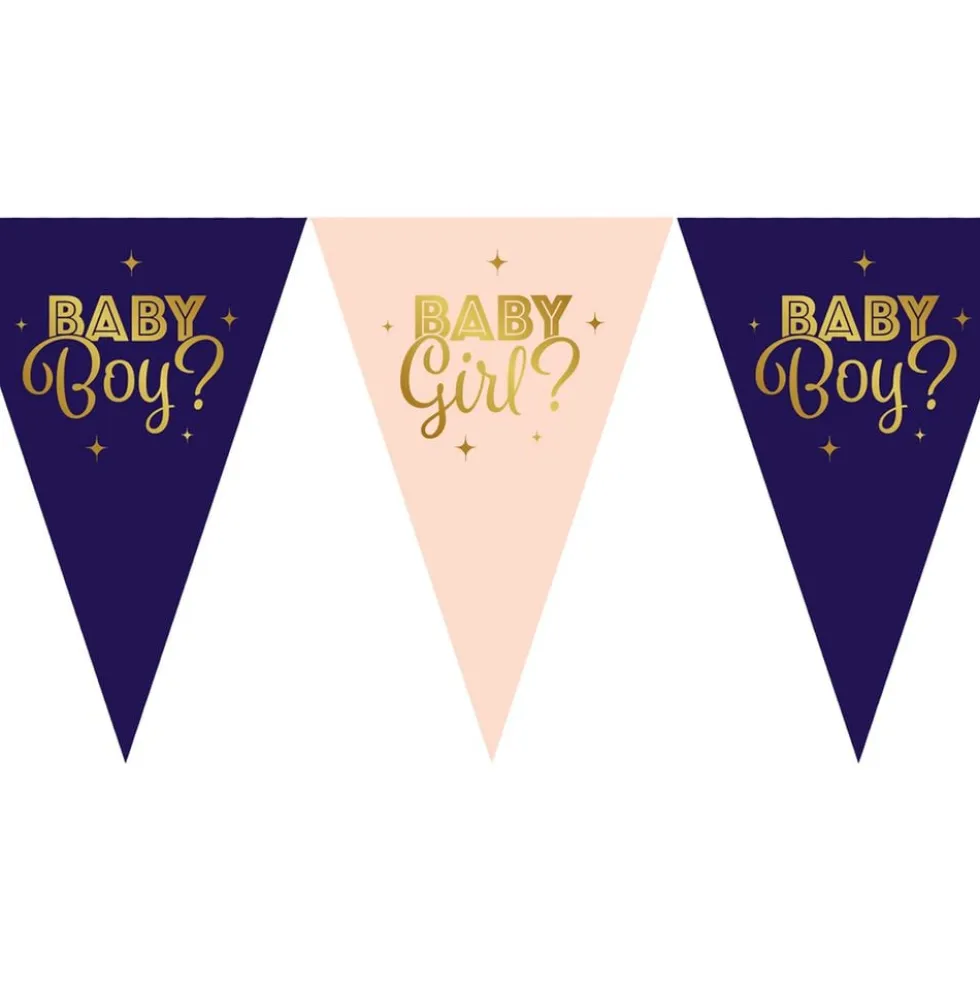 Vimpelguirlande Gender Reveal