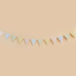 Vimpelguirlande Gingham
