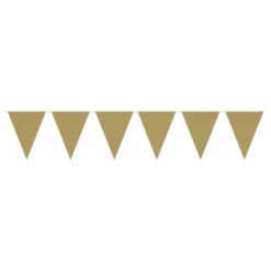 Vimpelguirlande Guld