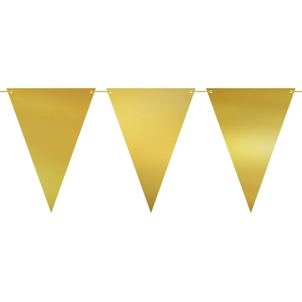 Vimpelguirlande Guld Metallic