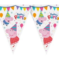 Vimpelguirlande Gurli Gris™ Peppa’s Party