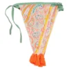 Vimpelguirlande i Stof Boho Paisley