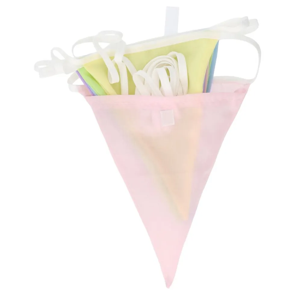 Vimpelguirlande i Stof Dreamy Pastel