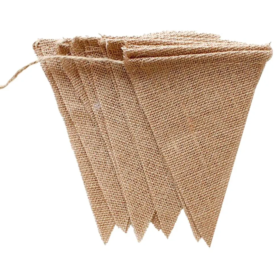 Vimpelguirlande Jute