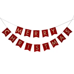Vimpelguirlande Merry Christmas
