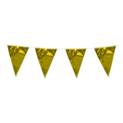 Vimpelguirlande Metallisk Guld