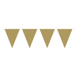 Vimpelguirlande Mini Guld