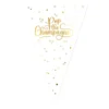 Vimpelguirlande Pop the Champagne Lang
