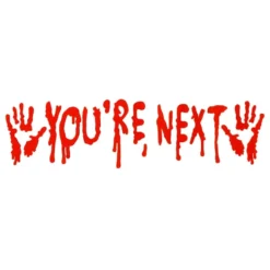 Vinduesstickers You're Next