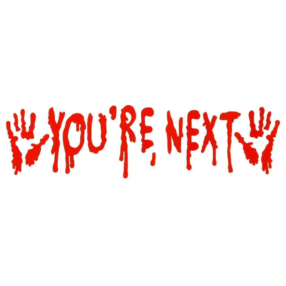 Vinduesstickers You're Next