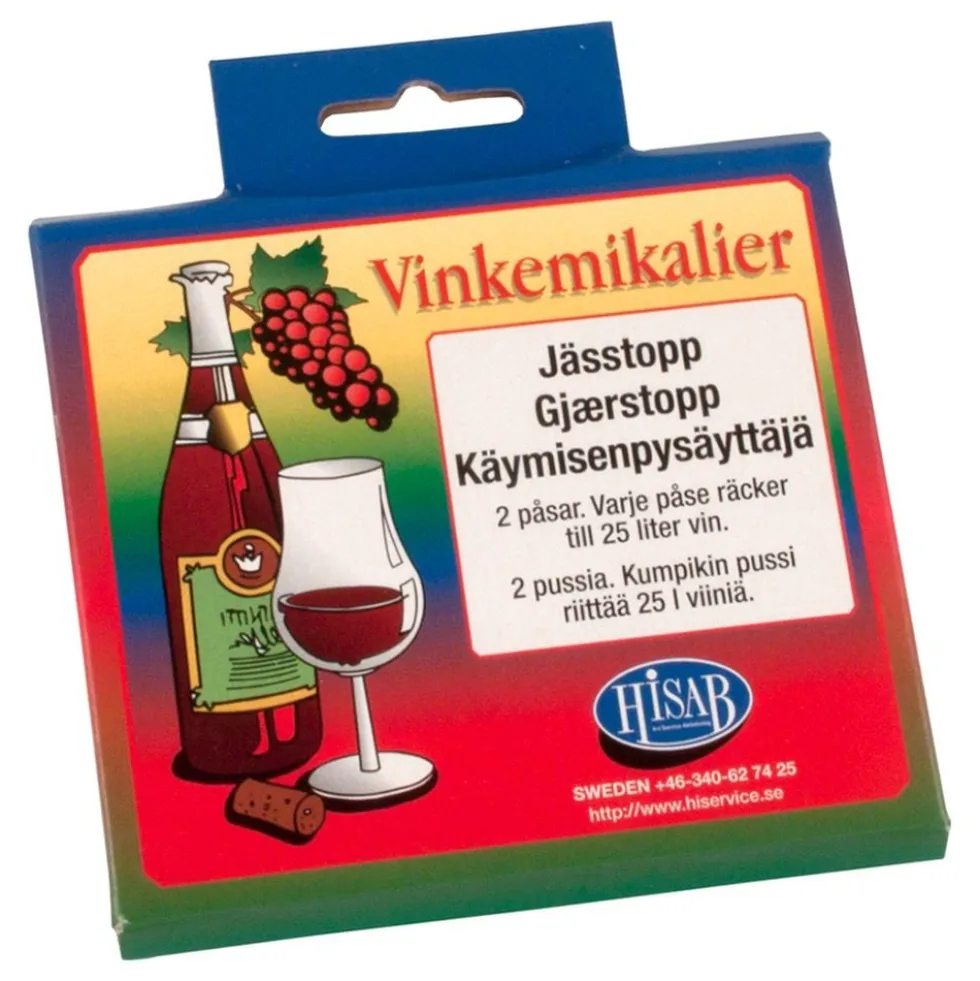 Vinkemikalier Gærstop