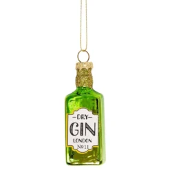Vin- & Spiritusflaske Juletræspynt