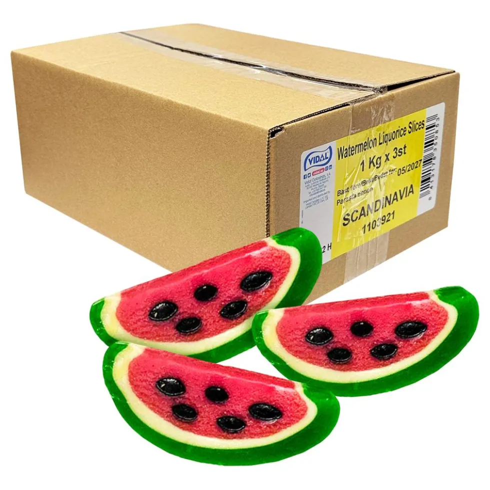 Watermelon Liquorice Slices Økonomipakke