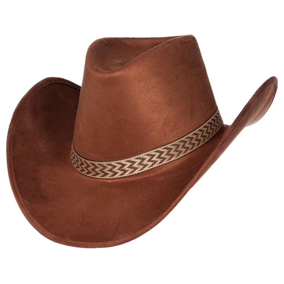 Western Cowboyhat Brun