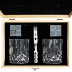 Whiskey Stone Sæt med Glas