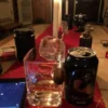 Whiskyglas med Cigarholder