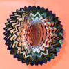 Wind Spinner i Metal Mandala Blå
