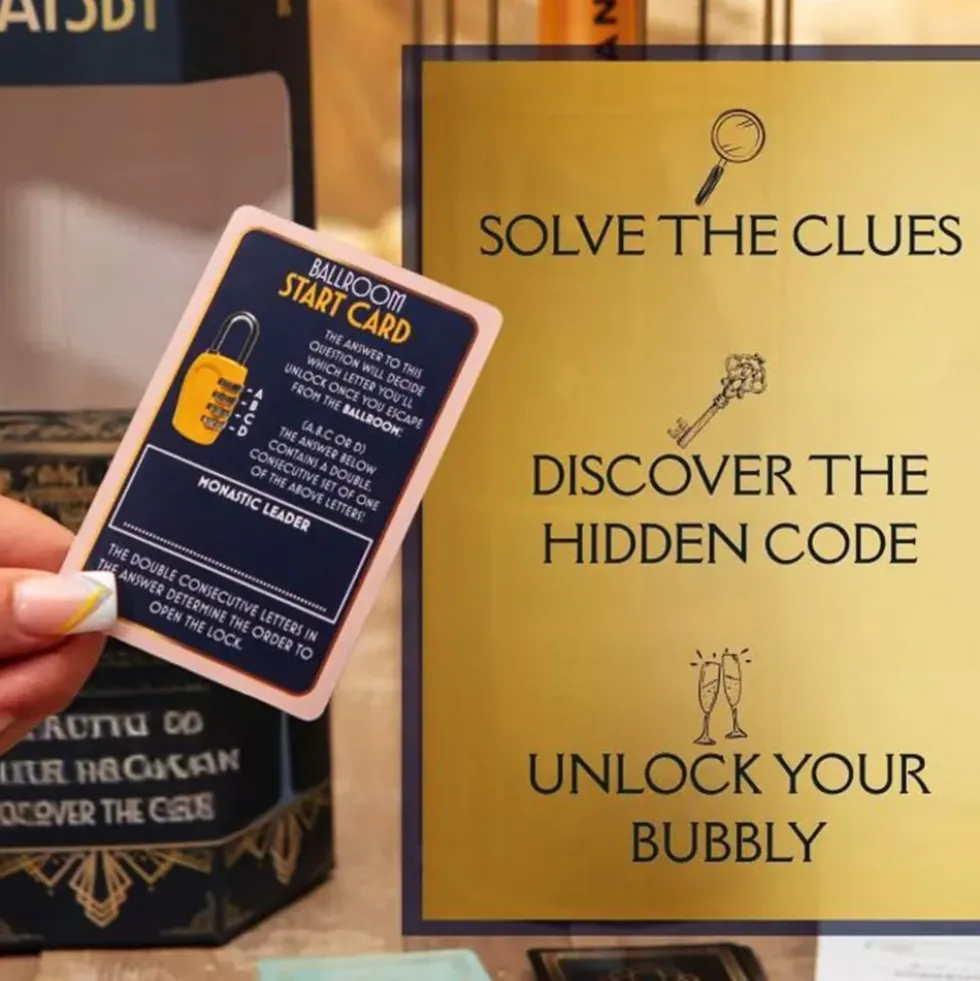 Wine Escape Room The Great Gatsby