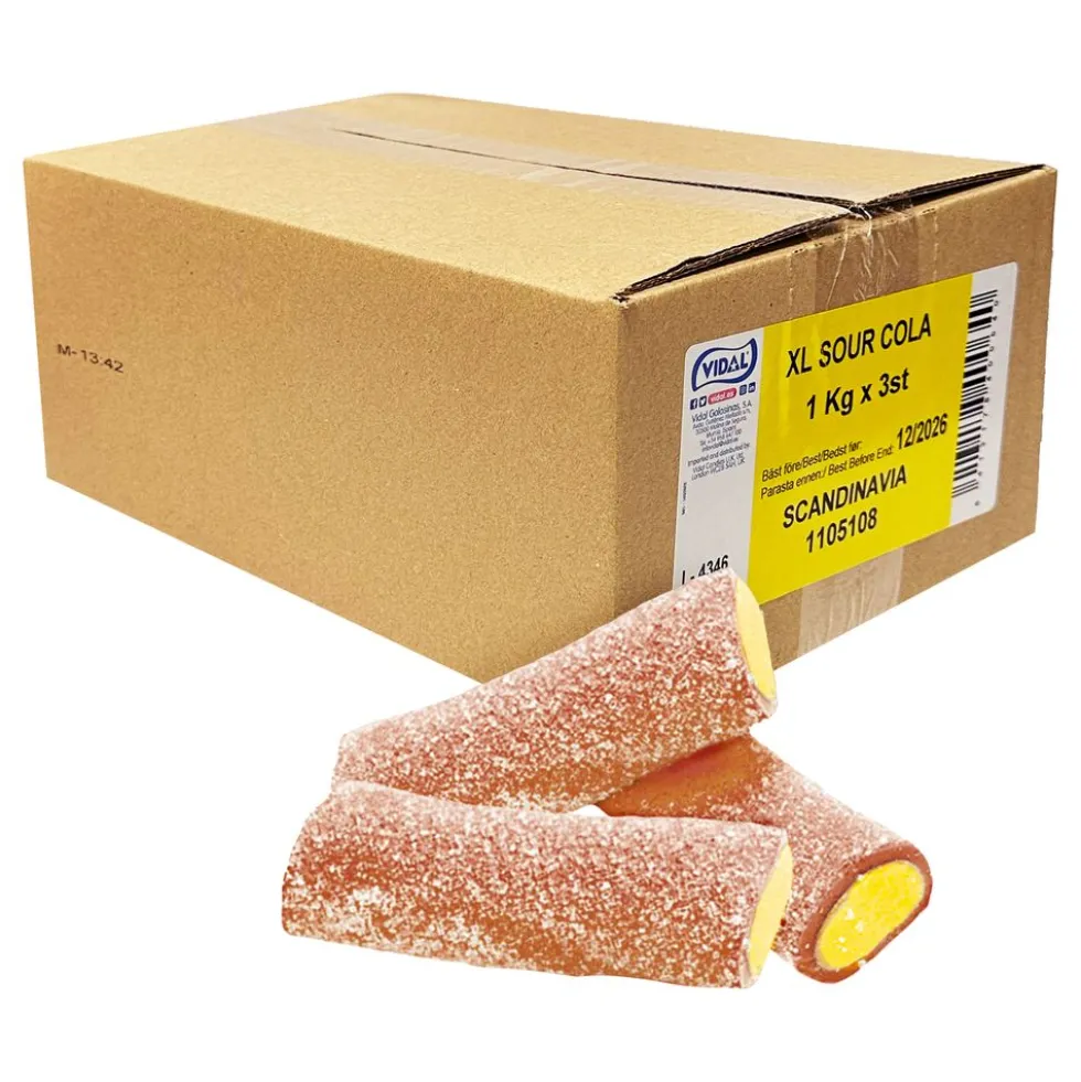 XL Sour Cola Økonomipakke
