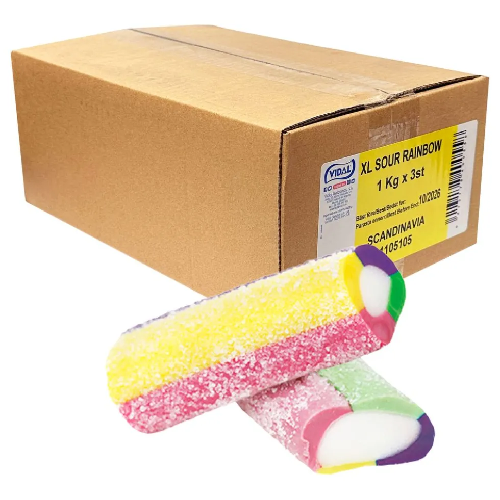 XL Sour Rainbow Økonomipakke