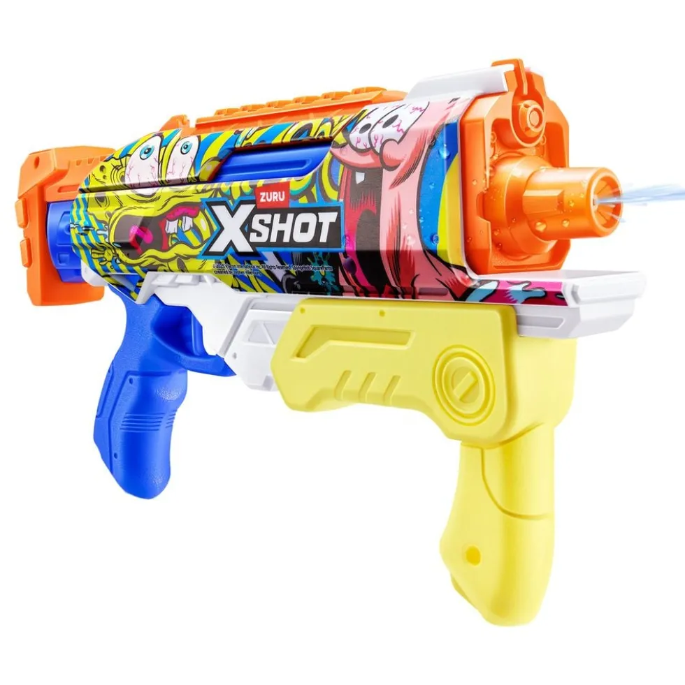 X-Shot Water SpongeBob Hyperload Water Blaster Vandpistol