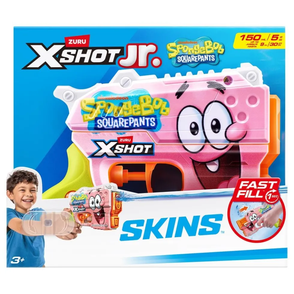 X-Shot Water SpongeBob Jr Fast Fill Water Blaster Vandpistol