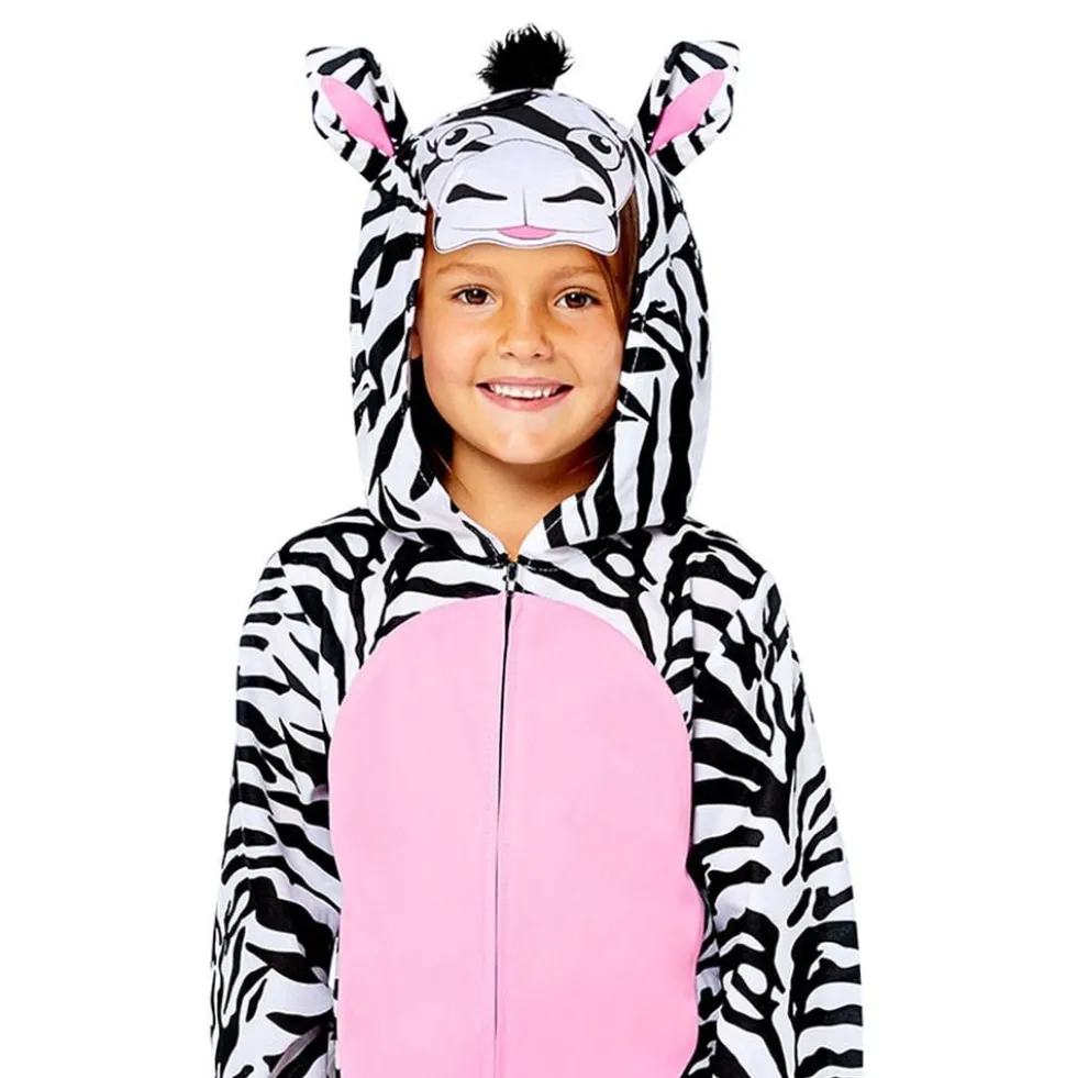 Zebra Onesie Børnekostume