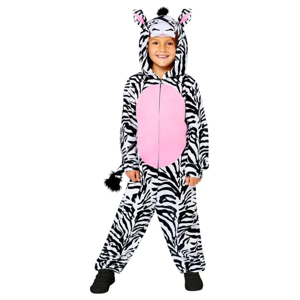 Zebra Onesie Børnekostume