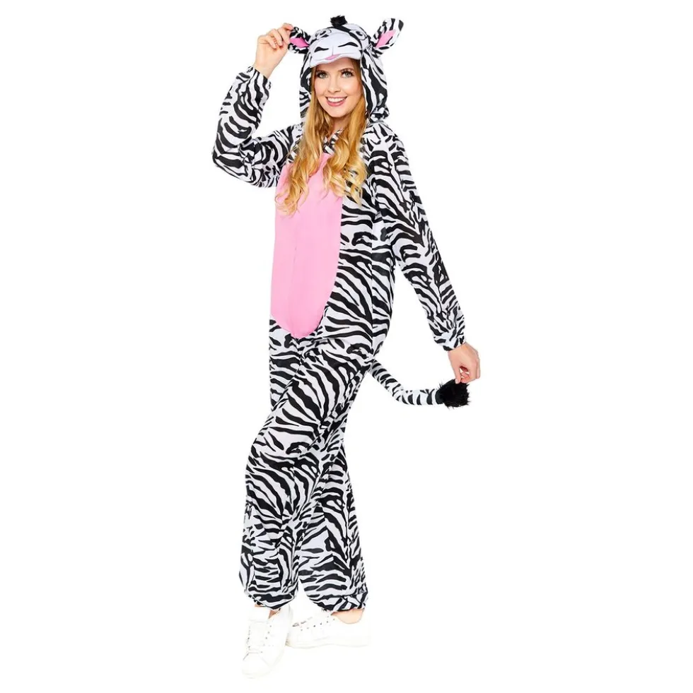 Zebra Onesie Kostume