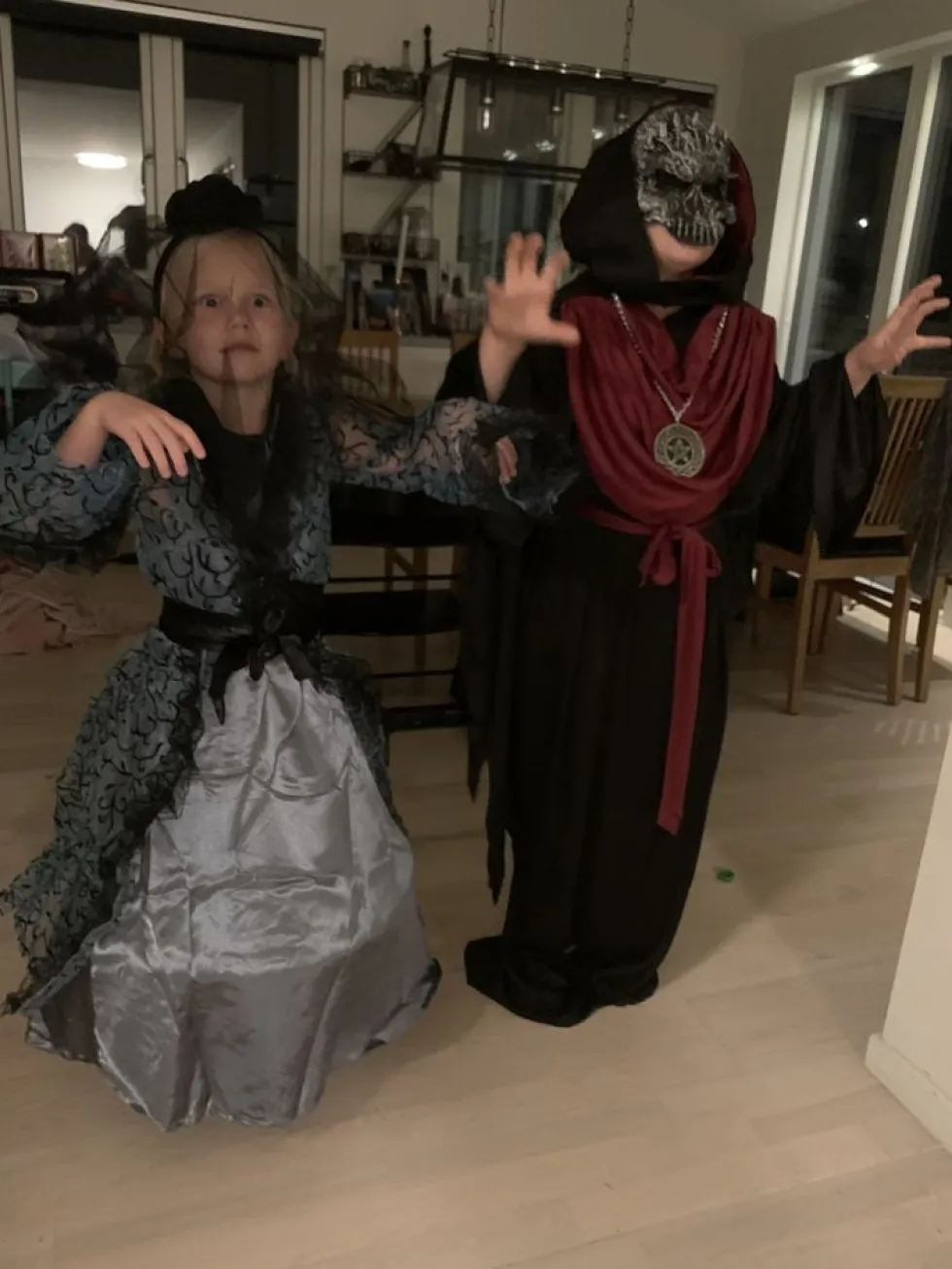 Zombiebrud Børnekostume