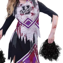 Zombie Cheerleader Lilla Børnekostume