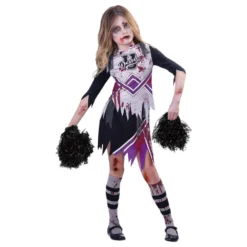 Zombie Cheerleader Lilla Børnekostume