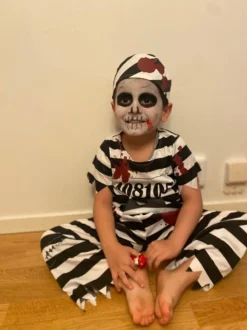 Zombiefange Børnekostume