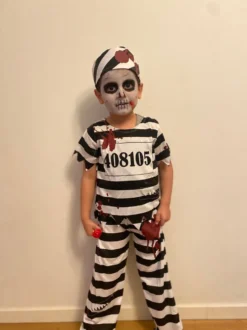 Zombiefange Børnekostume