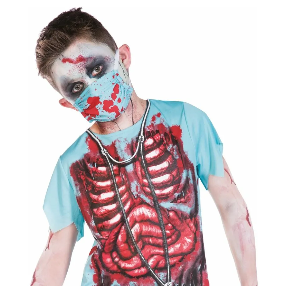 Zombie Kirurg Børnekostume
