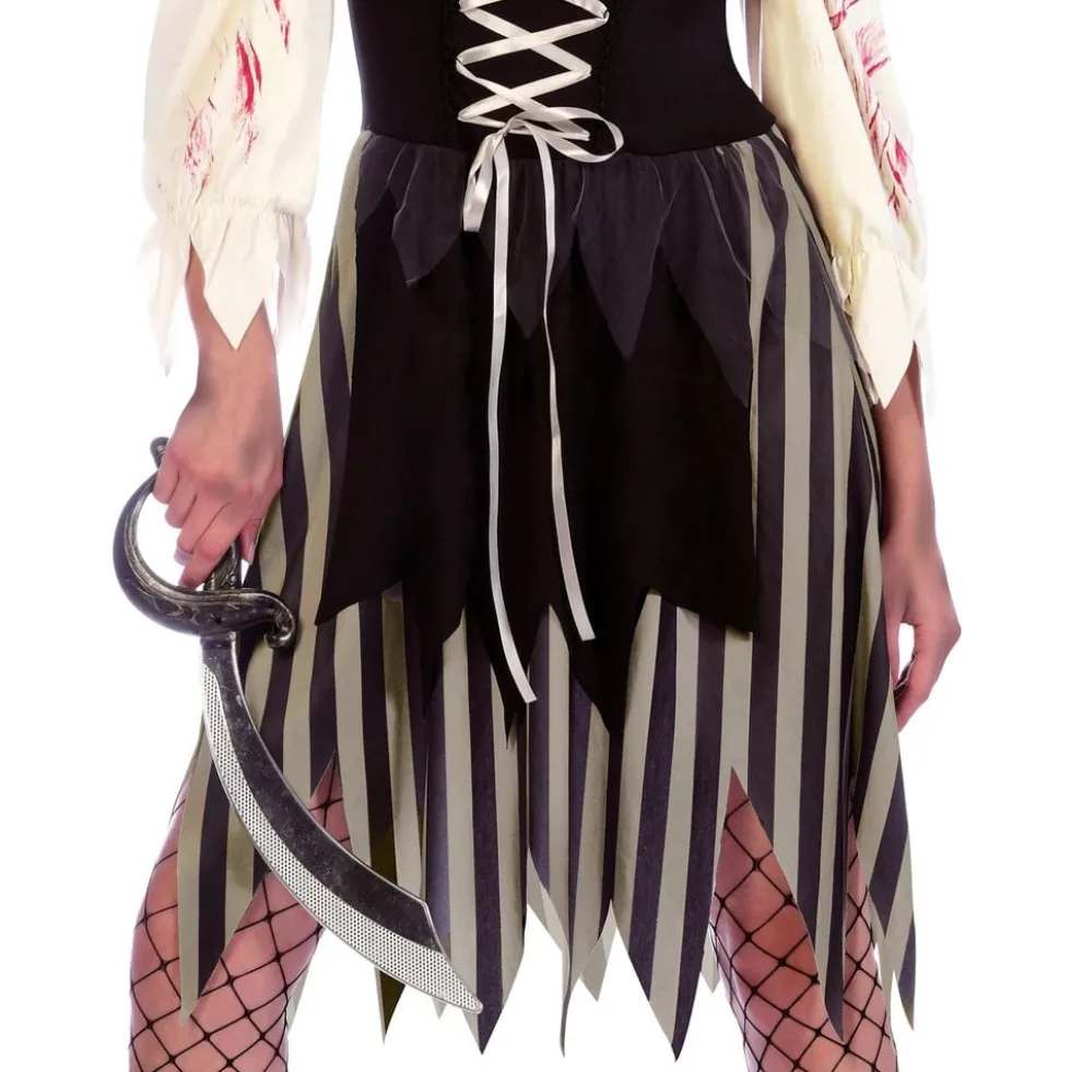 Zombie Piratkjole Kostume